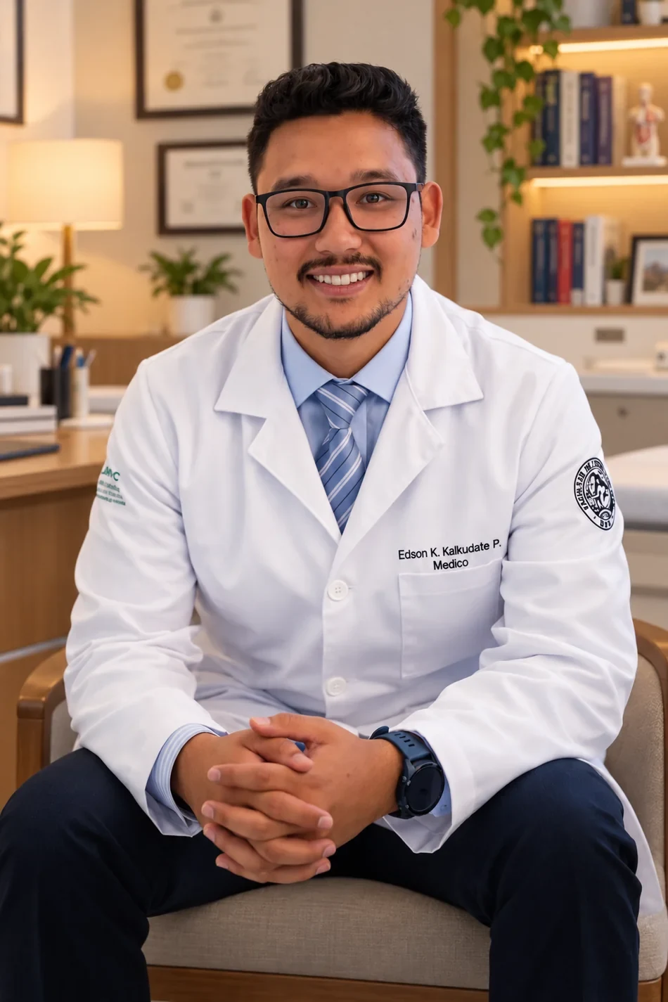 Retrato fornecido do Dr. Edson Kazuo Kakudate Jr.
